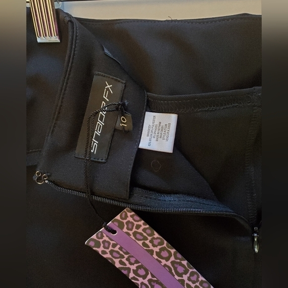 Shape FX black NWT Nancy black skirt in size 10 - Picture 5 of 10